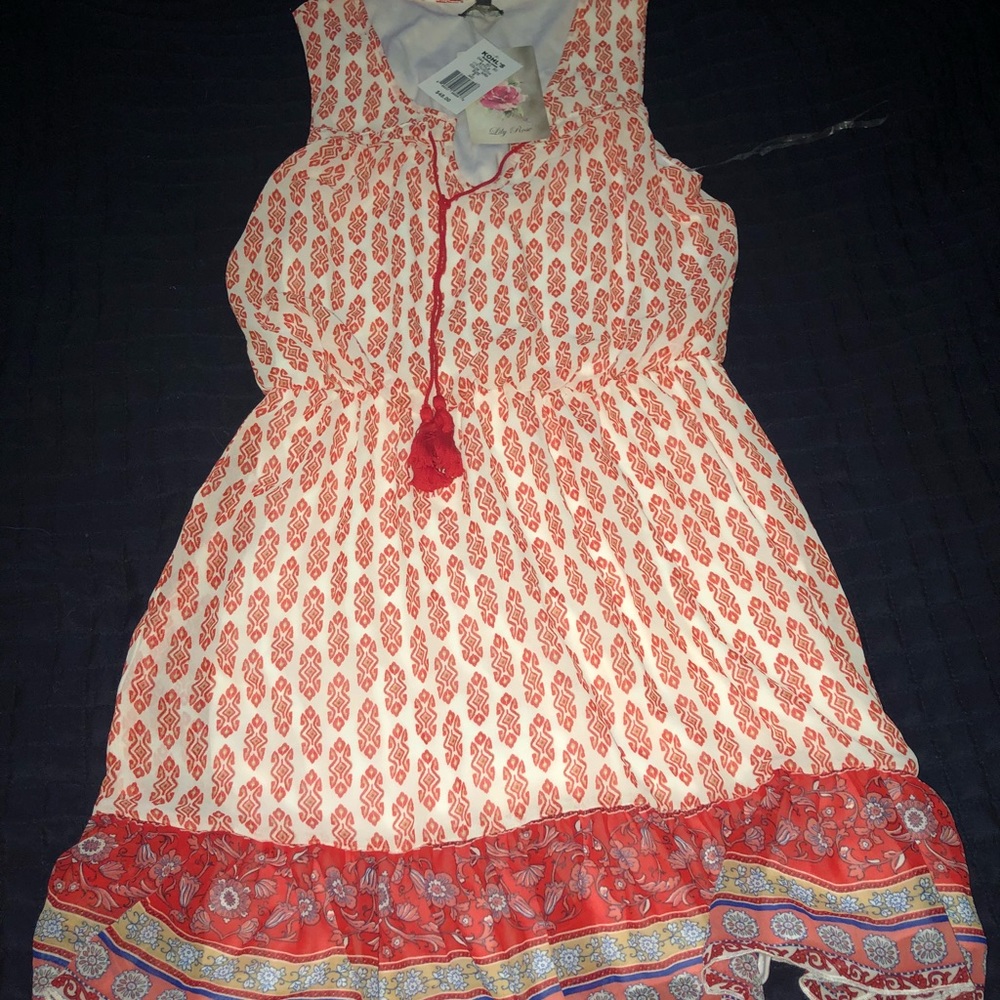 Brand new patterned dress